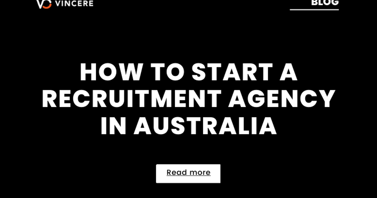 How to Start a Recruitment Agency in Australia