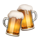 Clinking Beer Mugs 1F37b